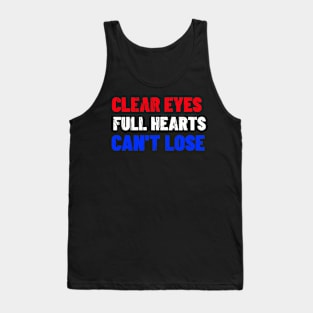 CLEAR EYES FULL HEARTS CAN'T LOSE Tank Top